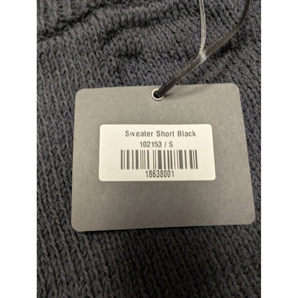 DYI Women's Sweater Short Black Size S - Picture 3 of 5